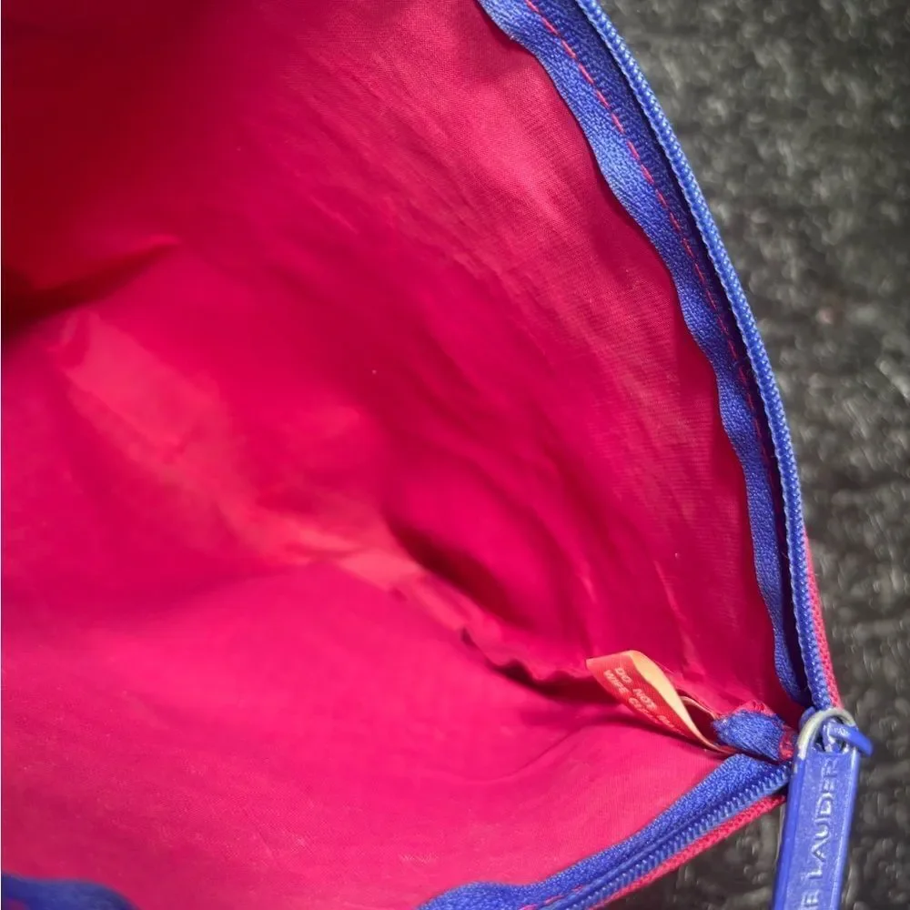 Classic Pink Women’s Zip Pouch Estée Lauder NWOT